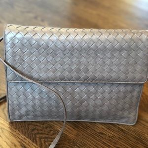 Bottega Veneta Taupe Shoulder/Clutch Vintage